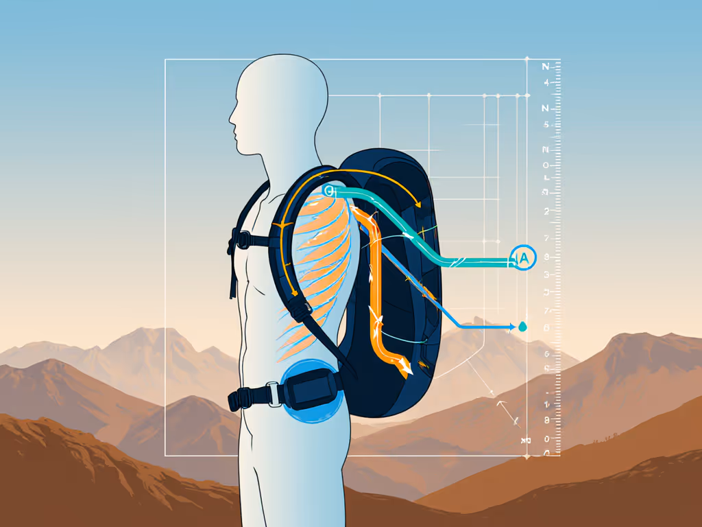 load_path_alignment_mechanics_showing_force_distribution_from_shoulders_to_hips