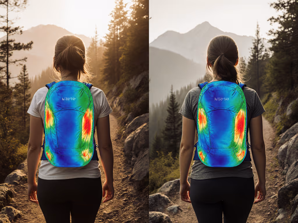 Women's vs Unisex Backpacks: Pressure Map Fit Proof