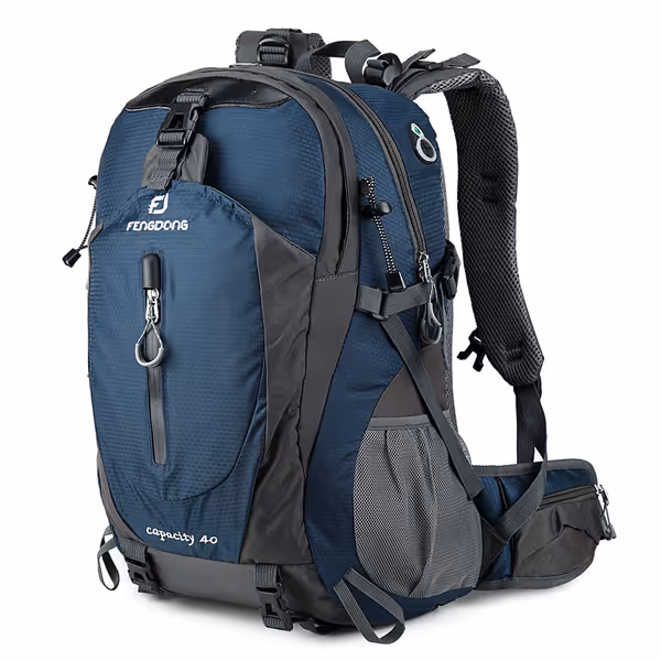 FENGDONG 40L Waterproof Lightweight Outdoor Daypack